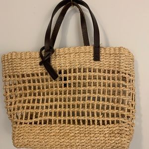 Calvin Klein Straw Bag